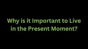 Read more about the article Why is it Important to Live in the Present Moment?