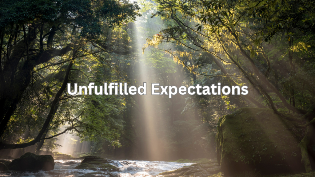 unfulfilled expectations