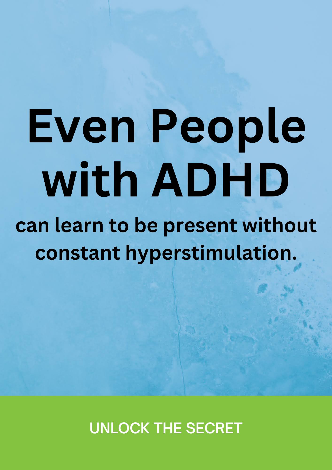 how i cured my adhd with meditation poster 5