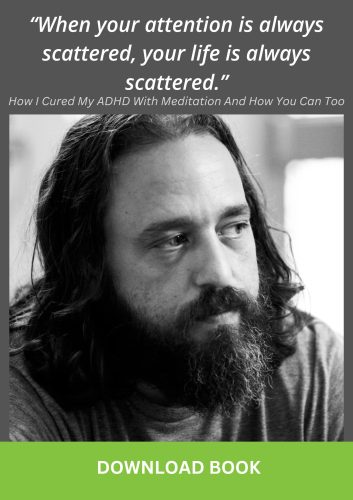 how i cured my adhd with meditation poster 4